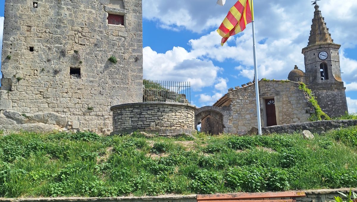 Vue du donjon