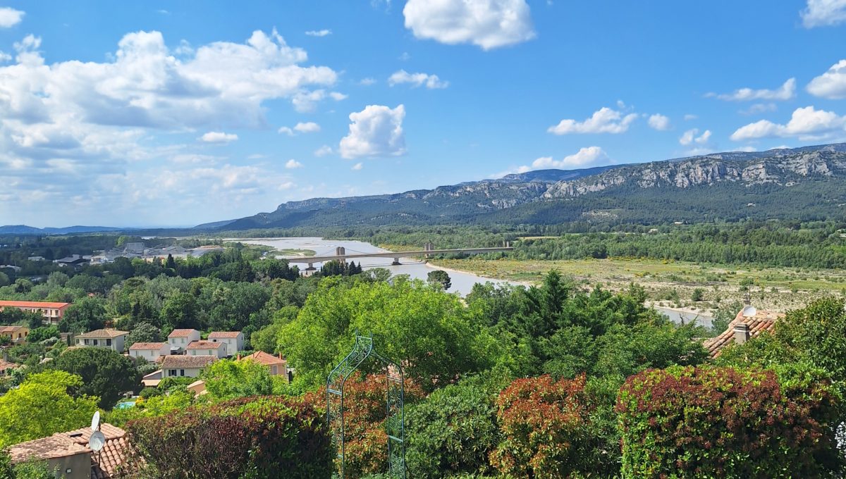 Vue sur la Durance